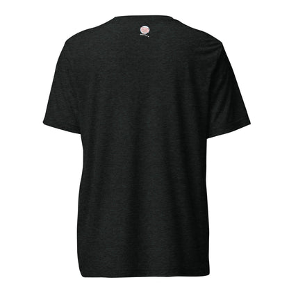 Extra soft black T-shirt with small Mwohae logo on the back