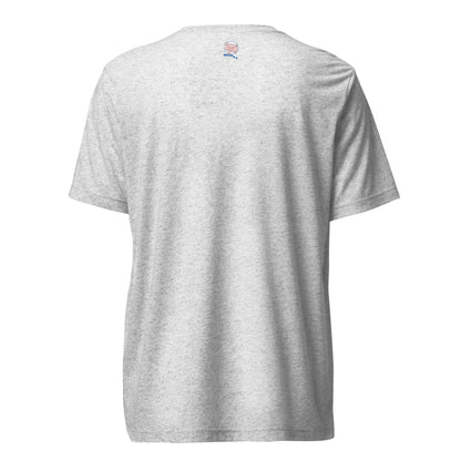 Extra soft grey T-shirt with small Mwohae logo on the back